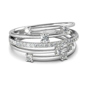 Moissanite 925 Sterling Silver Ring