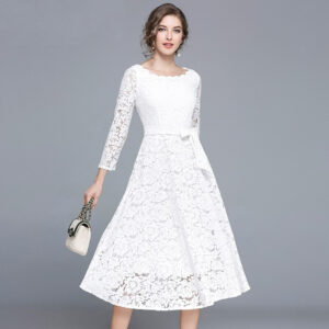 Dress Fiametta - White, XL (16-18)