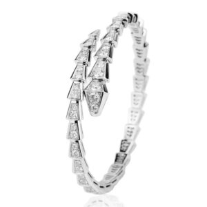 Cubic Zirconia Snake Bracelet - QSZ-23