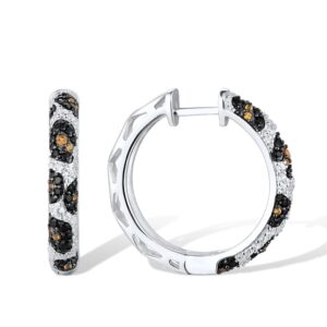 925 Sterling Silver Hoop Earrings - Beverly Hills Style Collection