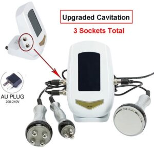 Ultrasonic Body Slimming Beauty Machine - 3 Sockets AU Plug