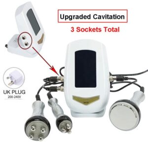 Ultrasonic Body Slimming Beauty Machine - 3 Sockets UK Plug