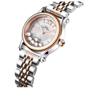 Waterproof Stainless Steel Watch - Gold, Beverly Hills Lifestyle Collection