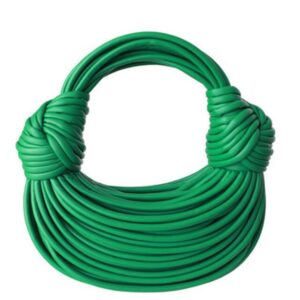 Luxury Knotted Hobo Evening Bag - Green