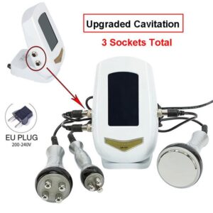Ultrasonic Body Slimming Beauty Machine - 3 Sockets EU Plug